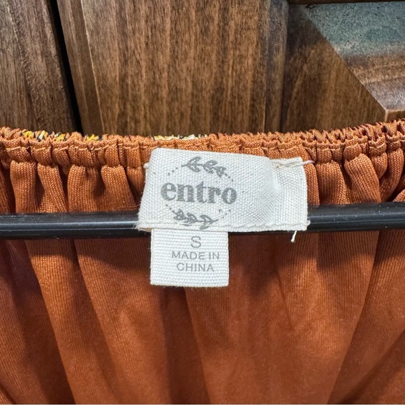 Entro Cheetah Print Puff Sleeve Tiered Mini Dress | Size Small - Picture 5 of 7